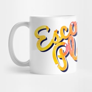 Yellow / Orange / Pink Logo Mug